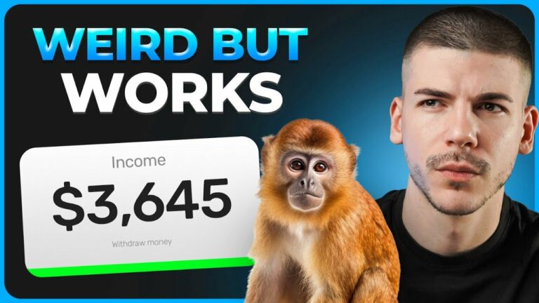 How Monkeys Make $3,000/Day Online (2024 Passive Income)