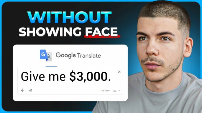 Crazy $3000/Week Google Translate YouTube Tutorial for Beginners (2024)
